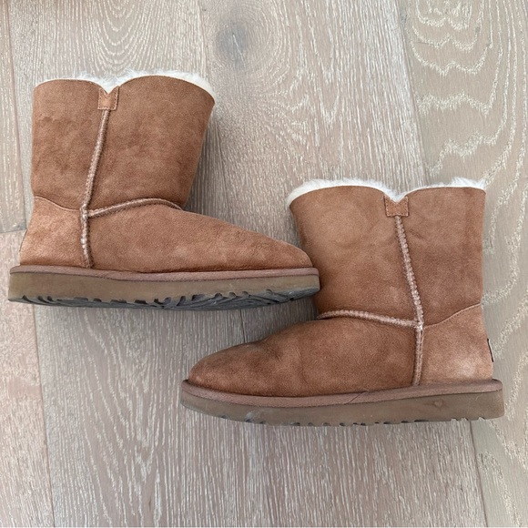 New in Box Bailey Button Il Boot Size 4 Kids Women 6 Camel Tan - Picture 5 of 8